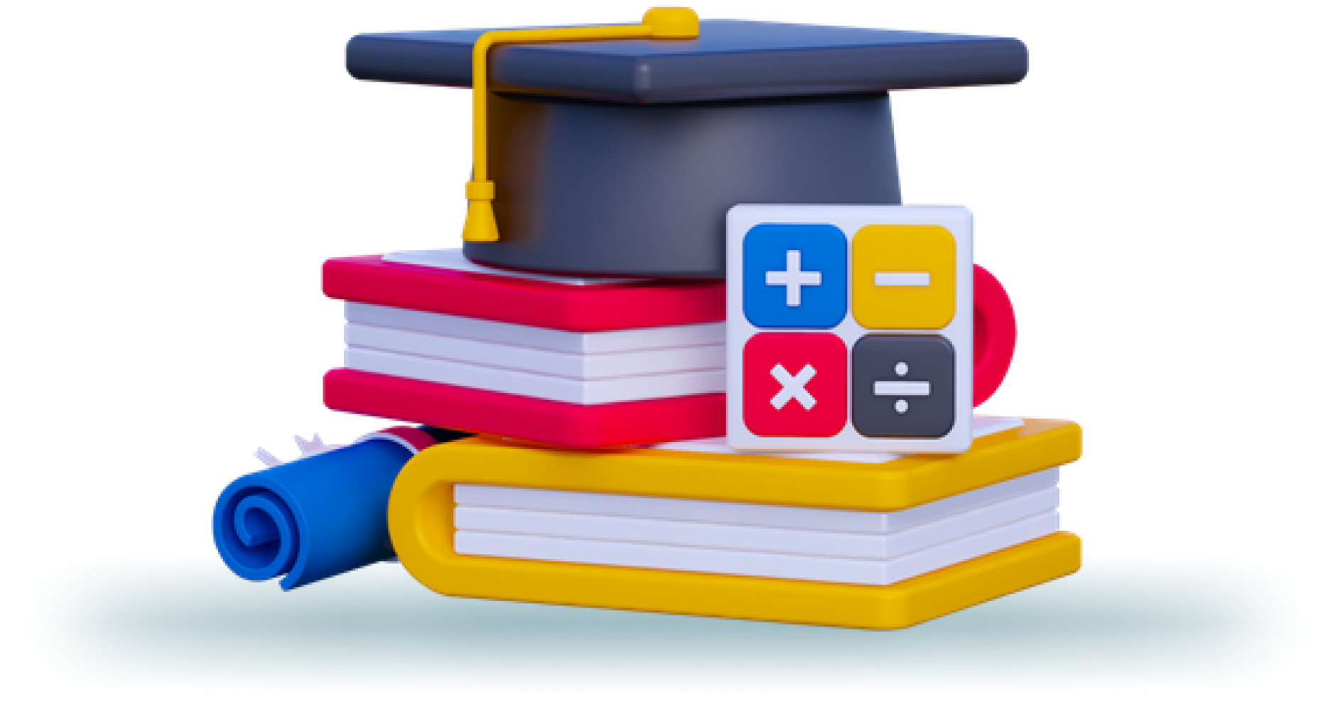 3d education illustration